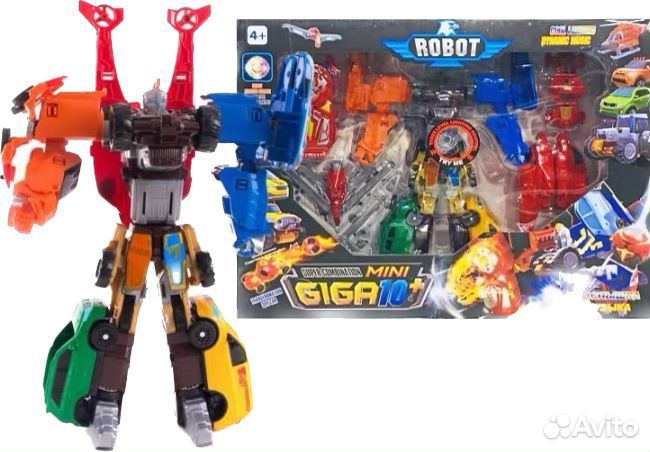 Робот трансформер giga 10