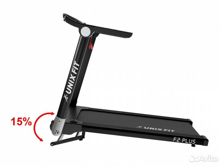 Беговая дорожка unix Fit Hi-tech F2 plus Dark Stor