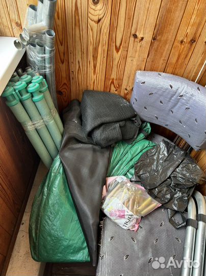 Батут с сеткой