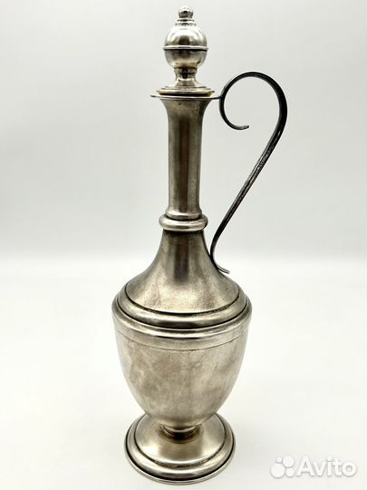 Коньячный набор, серебро 875 проба, вес 665 гр