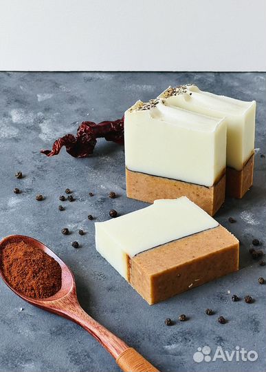 Мыло ручной работы Грейпфрут и черный перец