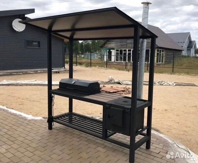 Мангал лофт