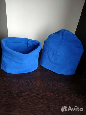 Комплект шапка и снуд для мальчика