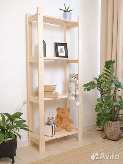 Стеллаж деревянный под заказ