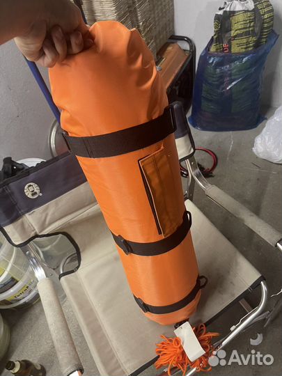 Буй beuchat длинный С флажком + нейлоновый линь