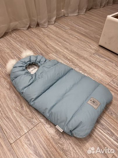 Зимний конверт в коляску наскледник выжанова