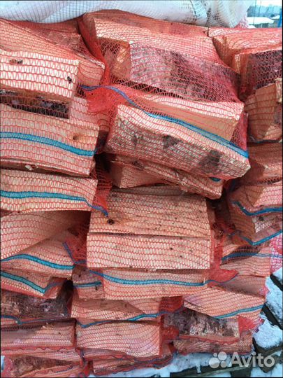 Дрова березовые колотые