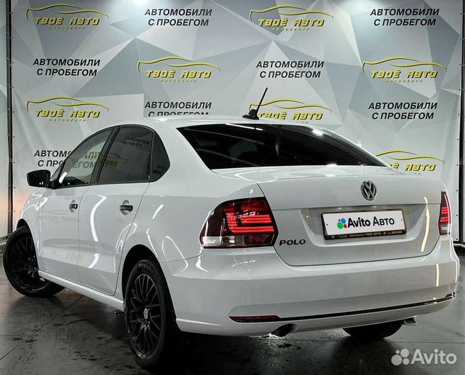 Volkswagen Polo 1.6 AT, 2019, 115 702 км