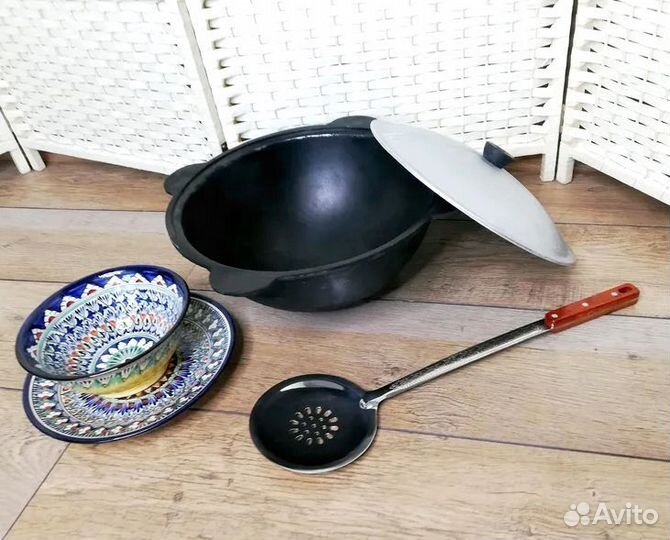 Казан чугунный