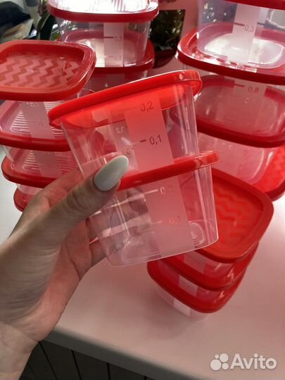 30 шт Пластиковые контейнеры для хранения еды