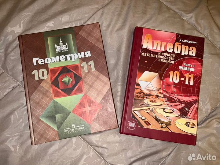 Учебники 10 11 класс Алгебра Геометрия