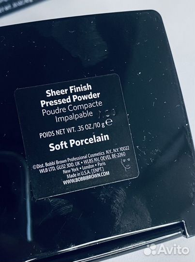 Bobbi Brown sheer Пудра# Soft Porcelain Оригинал