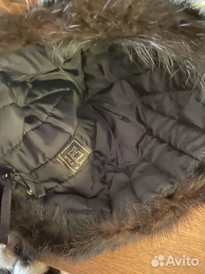 Шапка норковая женская