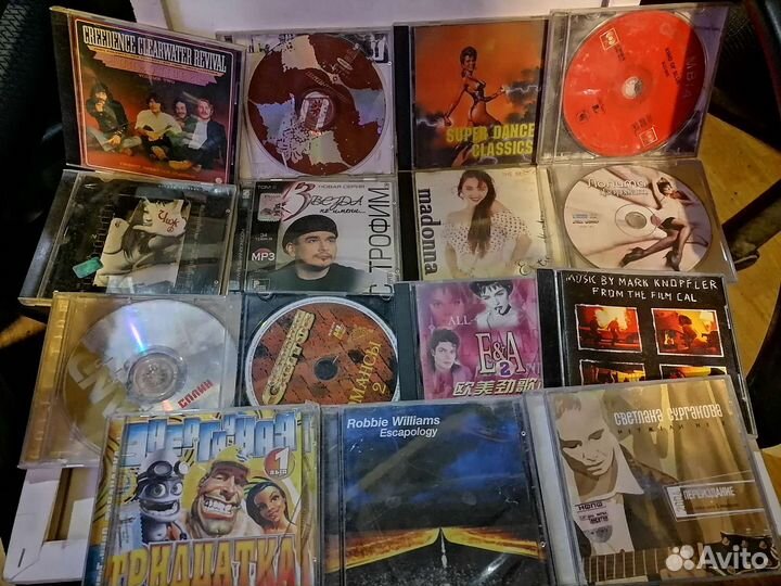 Коллекция CD, MP3 Дисков