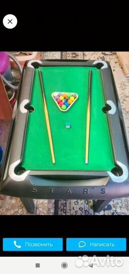 Детский бильярдный стол