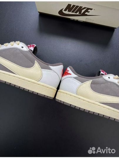 Кроссовки Travis Scott x Nike Air Jordan 1 Low Rev