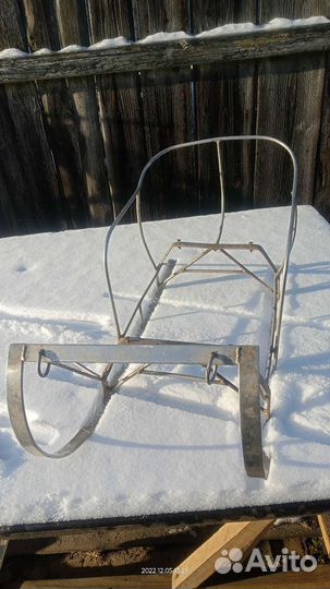 Санки из нержавейки