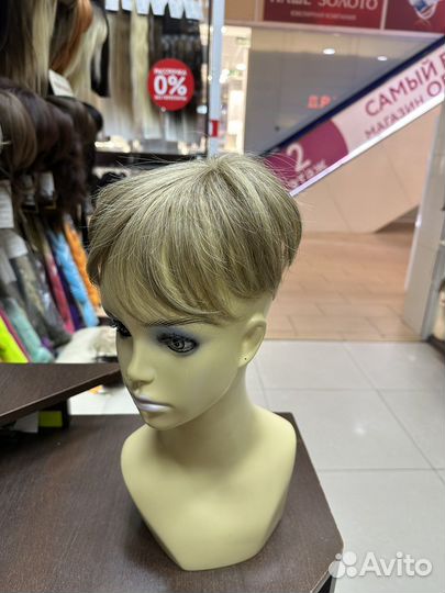 Накладка с имитацией кожи головы