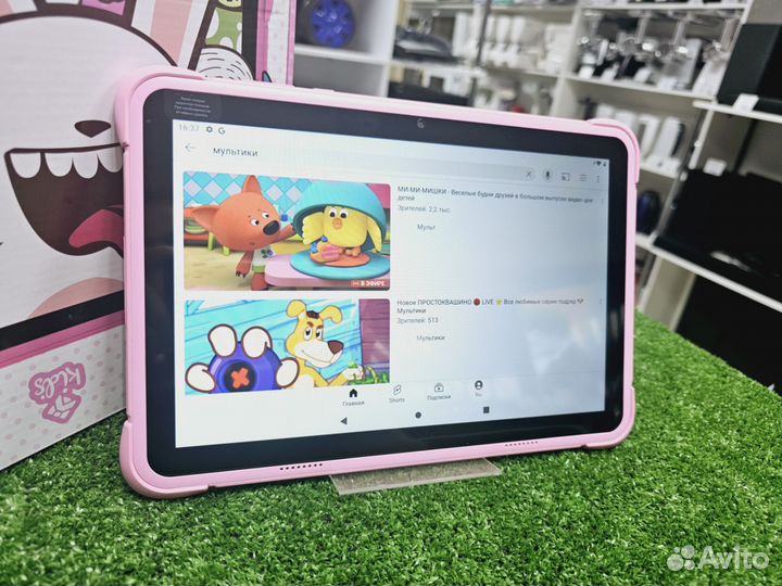 Детский планшет 10дюймов 2/32гб розовый