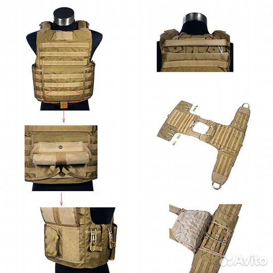 Flyye - Releasable Body Armor Vest - Crye Multicam