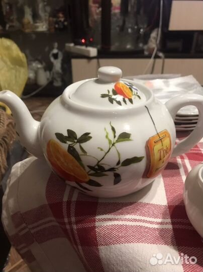 Фарфор: Сервиз, чашки, англия, франция