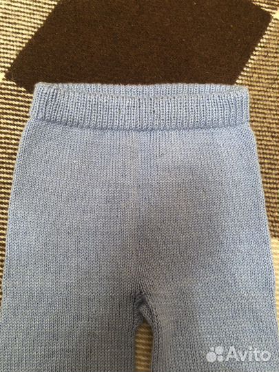 Вязаные детские штанишки