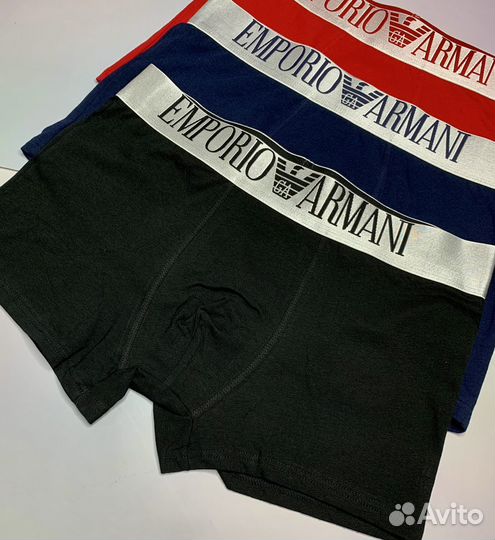 Трусы мужские боксеры 5+1 Emporio armani