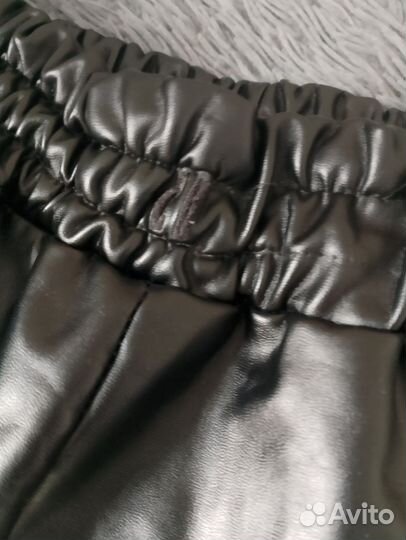 Брюки кожаные (эко кожа)