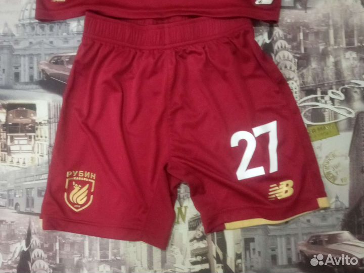 Футбольная форма Рубина
