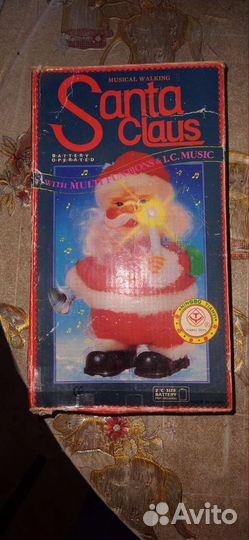 Заводной Санта-Клаус на реставрацию