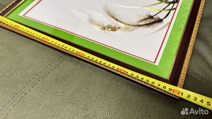 Картина вьетнамская вышивка