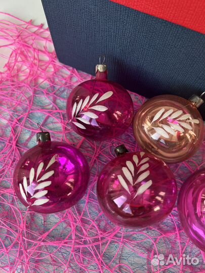 Елочные игрушки СССР