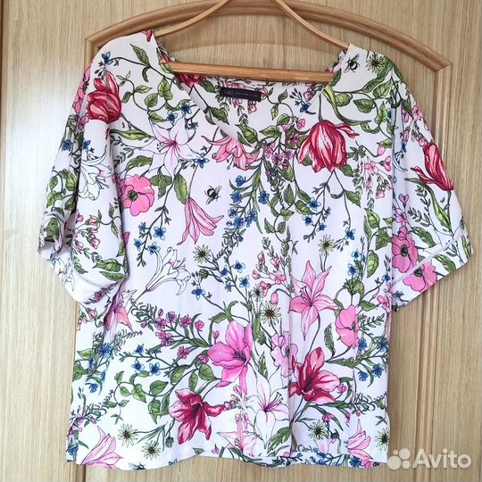 Блузка топ Marks and Spencer размер 22 62 64 66