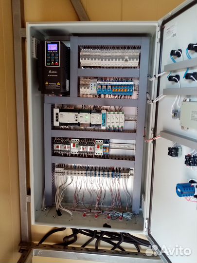 Щит управления тепловым пунктом итп (сборка)