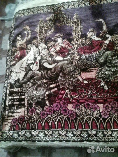 Ковер плюшевый « Испанский танец » СССР