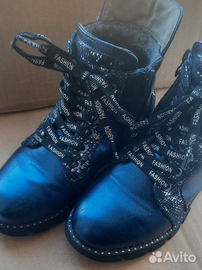 Ботинки демисезонные для девочки 31 размер