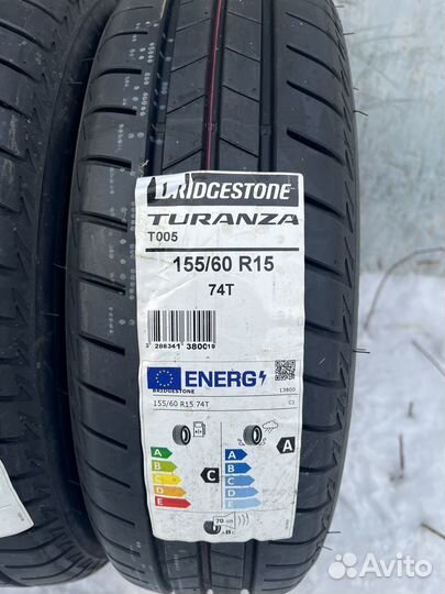 Bridgestone Turanza T005 155/60 R15 74T