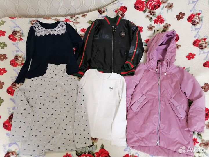 Детские вещи пакетом для девочек 122 - 128