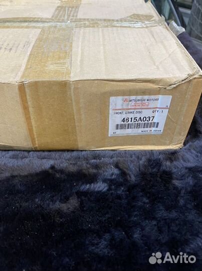 Диск тоpмозной задний Паджеро 4