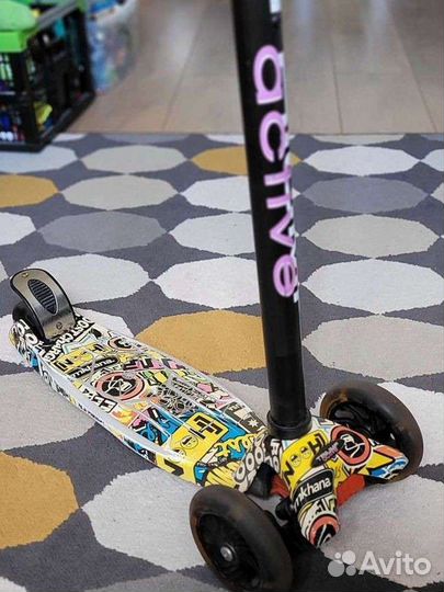 Самокат триумф актив детский