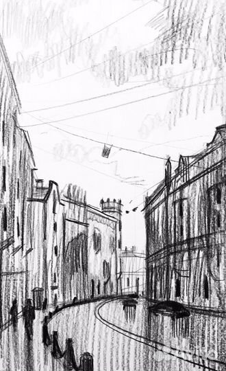Графические зарисовки. Петербург