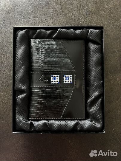 Бумажник водителя Elisir кожа кристаллы Swarovski