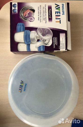 Молокоотсос ручной и стерилизатор для бутылочек