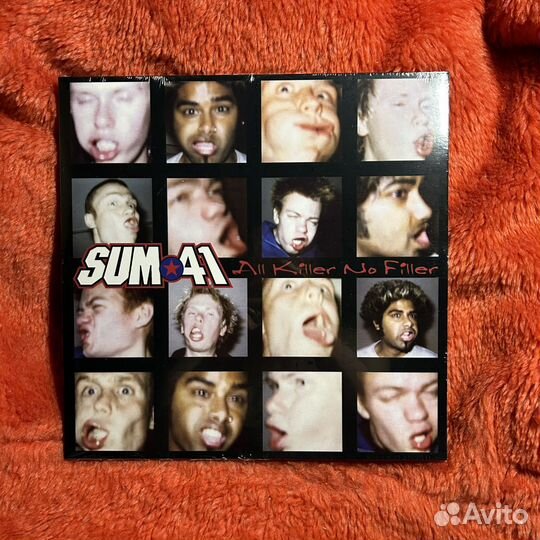 Цветной винил Sum 41 «All Killer No Filler» USA