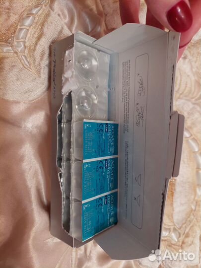 Линзы контактные acuvue oasys однодневные-3,25