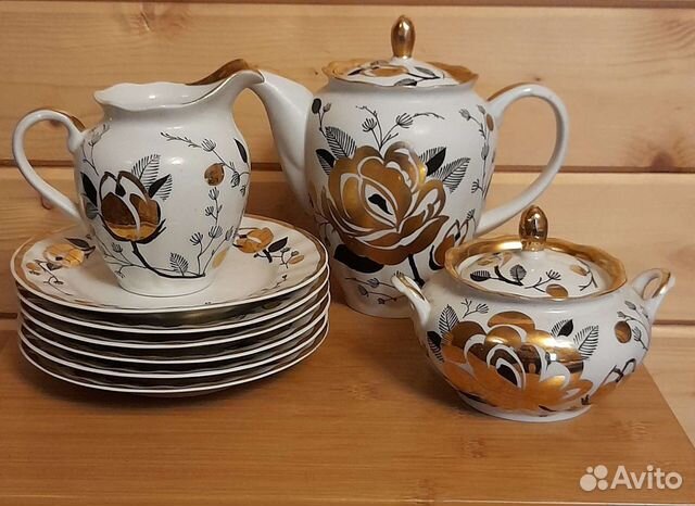 Кофейный сервиз вербилки СССР