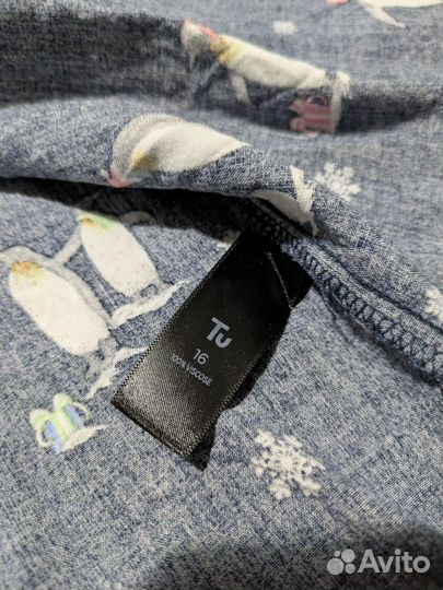 Рубашка с пингвинами