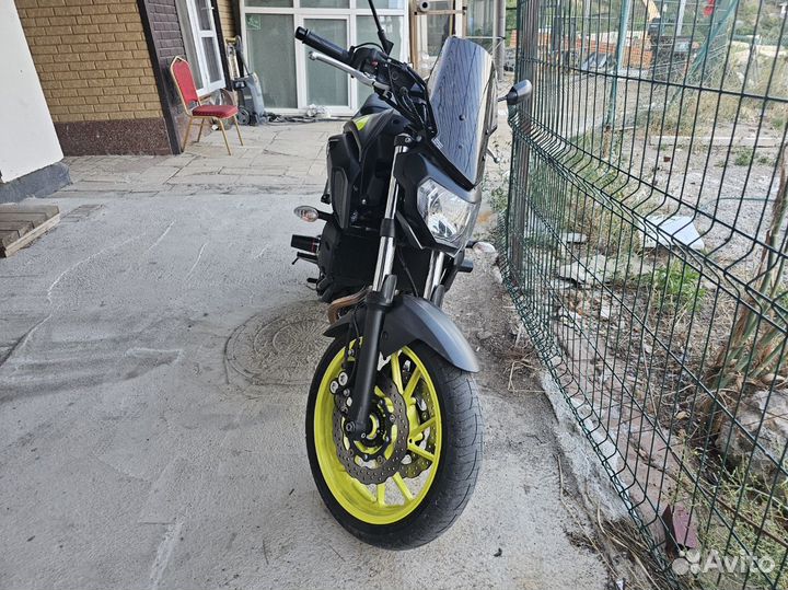 Yamaha MT 07 2018, 20 Тыс. пробег