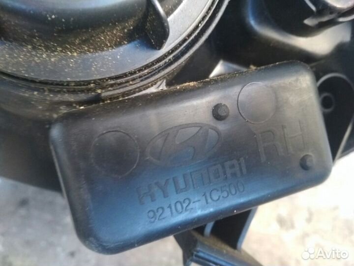 Фара правая c корректором Hyundai Getz 921021C510