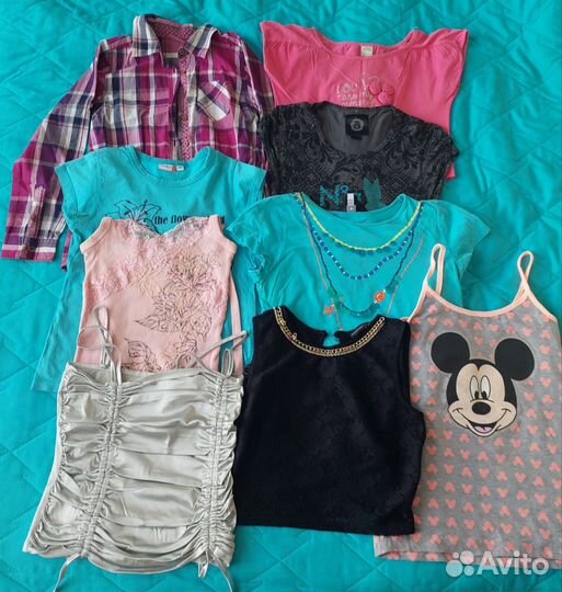Вещи на девочку 10-12 лет